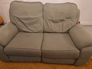 Photo of free 2 seater Grey sofa (Wolverhampton WV3)