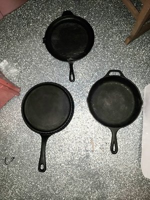Photo of free Cast iron pans (Barrington)