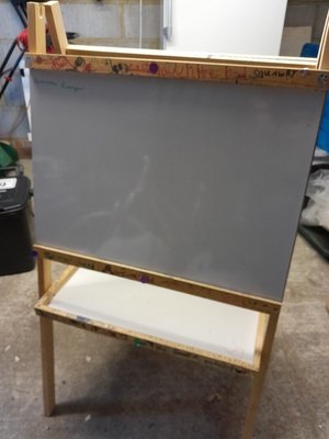 Photo of free Large child's blackboard and Ikea wall light (Old Coulsdon CR5)