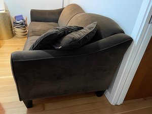 Photo of free Brown Couch (Noe Valley)