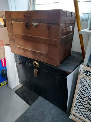 Photo of free 2 old trunks (Elm Circle, Wilbraham, Ma)