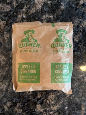 Photo of free Apples & Cinnamon Oatmeal Packets (Hillcrest)