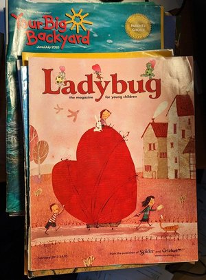 Photo of free Lady Bug and Big Backyard mags (Wallingford)
