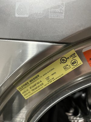 Photo of free Samsung front load washing machine (West Des Moines (50266))