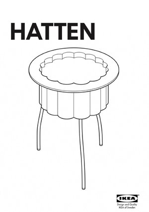 Photo of IKEA Hatten Table (Heeley S8)
