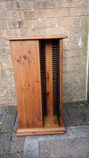 Photo of free Wooden CD stand turns 360 degrees (PL4 Greenbank)