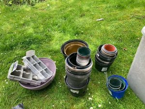 Photo of free Plastic plant pots (Steventon OX13)