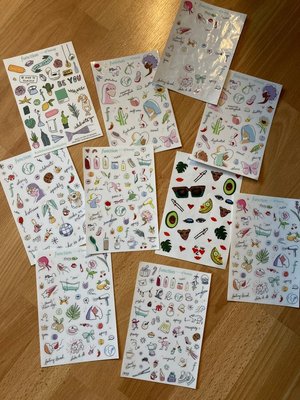 Photo of free 10x sheets of stickers (Handforth, SK9)