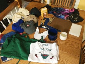 Photo of free variety - hats, aprons, clipboards, pots, hot chocolate, more! [20886]