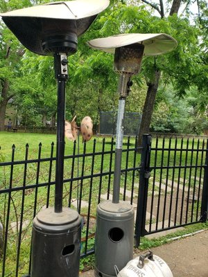 Photo of free Two patio heaters (Crieve Hall)