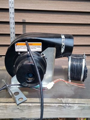Photo of free 120 volt fan assembly (Near Caughdenoy)