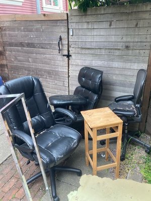 Photo of free Chairs Leather Rocker Lounge Office (Fairview)