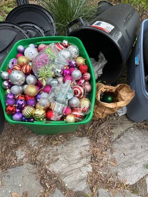 Photo of free Christmas ornaments (Near TR)