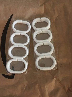Photo of free Shower hooks 2 packs of 12 (Golden Triangle)