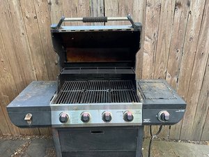 Photo of free Gas grill 55” wide x 50” high (Woodstock, NY)