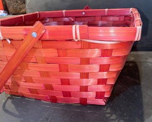 Photo of free Red wicker basket (Shirley Gate Rd)