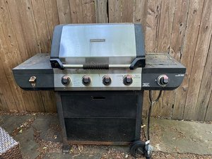Photo of free Gas grill 55” wide x 50” high (Woodstock, NY)