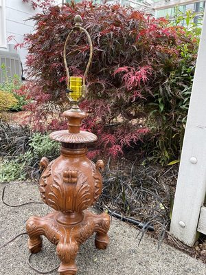 Photo of free Hand-carved Chinese Lamp (wallingford)