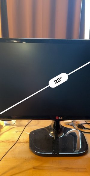 Photo of free LG computer monitor 22 inch (Kingston, NY)