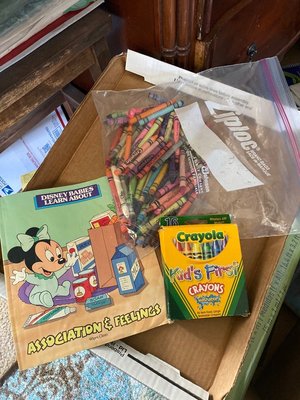 Photo of free Crayons and Disney book (Manassas City)