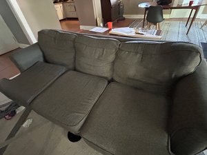 Photo of free couch and love seat (Westwood)