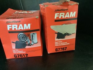 Photo of free 2 Fram Fuel Filters (Oakbrook 38th Meyers)