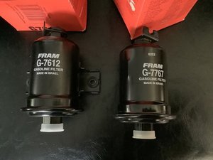 Photo of free 2 Fram Fuel Filters (Oakbrook 38th Meyers)