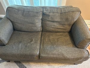 Photo of free couch and love seat (Westwood)