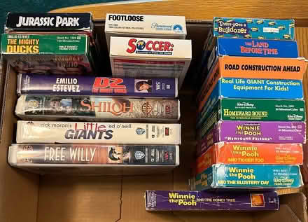 Photo of free Children's VCR tapes (Rockaway Township) #1