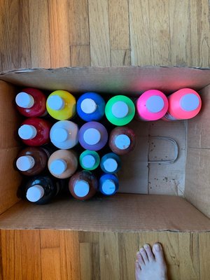 Photo of free Craft paints and craft supplies (Park Forest IL)