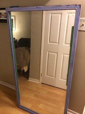 Photo of free Huge mirror, sanded ready to paint (L5L 5P5)
