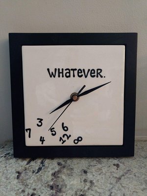 Photo of free Silly Wall Clock (N. Lakeside in Henrico)