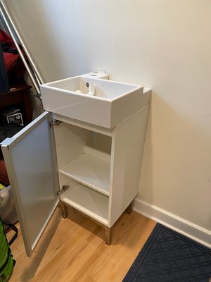 Photo of free Small IKEA sink and vanity (wuna)