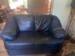 Photo of free Two leather couches (Palmerstown)