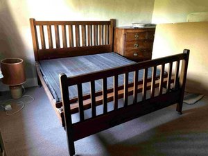 Photo of free Antique double bed (Presteigne LD8)