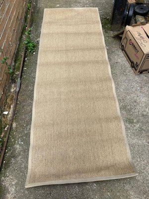 Photo of free Long Hessian Floor Runner Mat (Leyton, London E10)