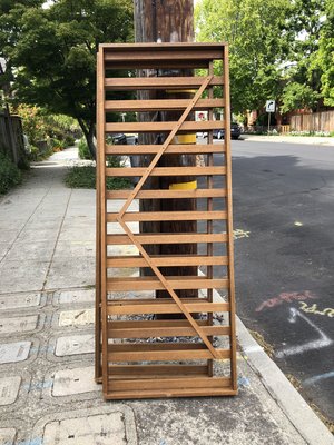 Photo of free hardwood full sized bed frame (Central Berkeley)