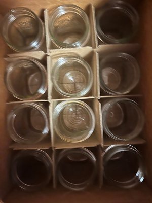 Photo of free Canning jars, 3-4 doz (Queen Anne)