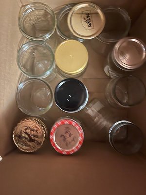 Photo of free Canning jars, 3-4 doz (Queen Anne)