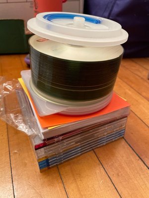 Photo of free Blank CDs and Cases (Maple & Greenleaf)