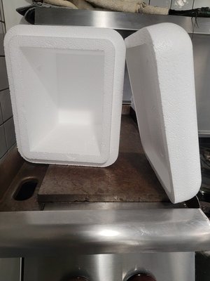 Photo of free small Styrofoam coolers x2 (West Concord, MA)