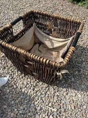 Photo of free Wicker log basket (Dutton PR3)