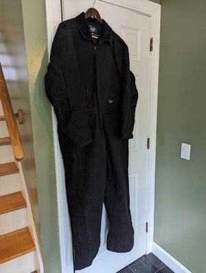 Photo of free Large short insulated coveralls (Barkhamsted)
