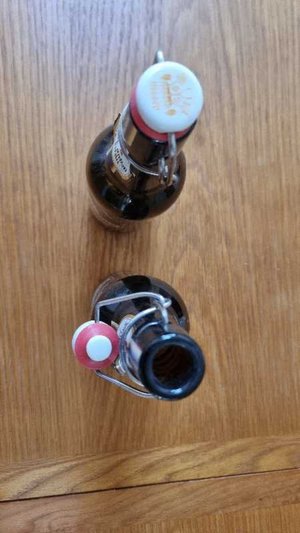 Photo of free 2 sealable beer bottles (Botley OX2)