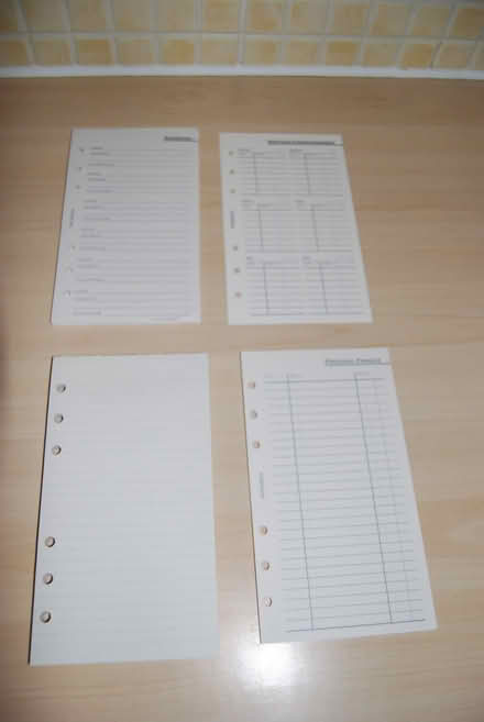 Photo of free Filofax pages (Lee-on-the-Solent PO13) #1