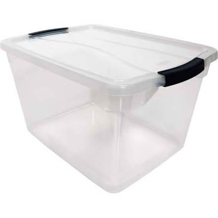 Photo of Plastic storage with lids (Tring) #1