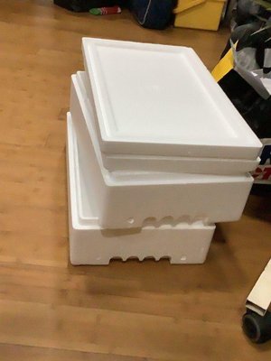 Photo of free 3 x insulated boxes + ice packs (Chessington KT9)