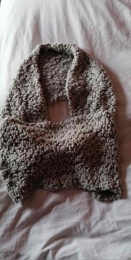 Photo of free Grey & Silver Wool Scarf/Snood (Blaydon, NE21) #3