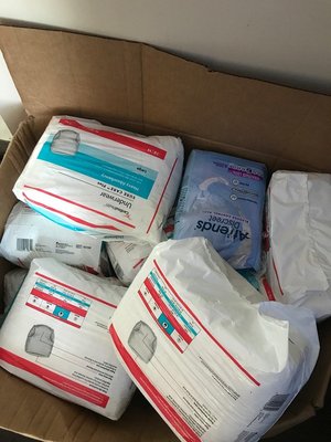 Photo of free Adult disposable briefs (North Omaha)