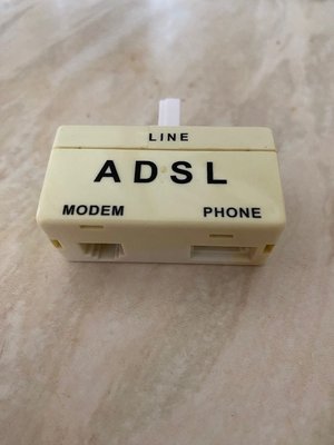 Photo of free ADSL filter (Malvern Link WR14)